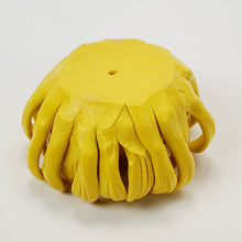 Load image into Gallery viewer, Yellow Glaze Porcelain Incense Burner - Chrysanthemum Flower