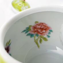 Load image into Gallery viewer, Teapot - Green Enamel Porcelain 170 ml
