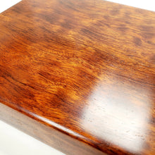 Load image into Gallery viewer, Tea Boat Tray Rectangular Huang Hua Li Hardwood Small