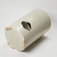 Load image into Gallery viewer, Stove - Porcelain Celadon Beige Glaze Garden Theme