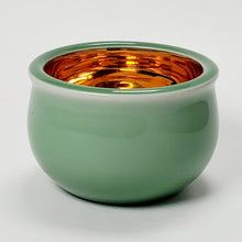 Load image into Gallery viewer, Teacup Gold 24k Lined Celadon Auspicious Cloud 120 ml