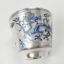 Load image into Gallery viewer, Teacup Silver Lined Dragon 60 ml