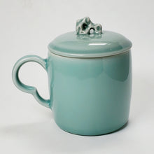 Load image into Gallery viewer, Porcelain Mug Teacup Long Quan Kiln Celadon 400 ml