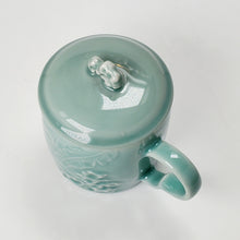 Load image into Gallery viewer, Porcelain Mug Teacup Long Quan Kiln Celadon 400 ml