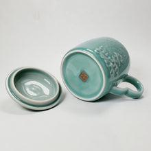 Load image into Gallery viewer, Porcelain Mug Teacup Long Quan Kiln Celadon 400 ml