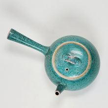 Load image into Gallery viewer, Teapot - Jun Yao Kiln Blue Left Handed Side Handle 300 ml