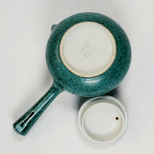 Load image into Gallery viewer, Teapot - Jun Yao Kiln Blue Left Handed Side Handle 300 ml