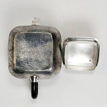 Load image into Gallery viewer, Pure Silver Teapot Square Shape 170 ml