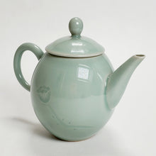 Load image into Gallery viewer, Teapot - Long Quan Kiln Celadon Lotus Pond 180 ml