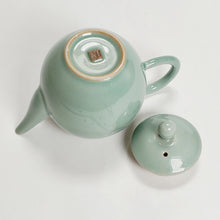 Load image into Gallery viewer, Teapot - Long Quan Kiln Celadon Lotus Pond 180 ml