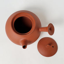Load image into Gallery viewer, Chao Zhou Red Clay Teapot - Side Handle 110 ml