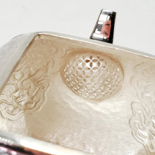 Load image into Gallery viewer, Teapot Pure Silver Ancient Motif 200 ml