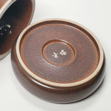 Load image into Gallery viewer, Incense Burner Two Tone Brown Celadon Porcelain