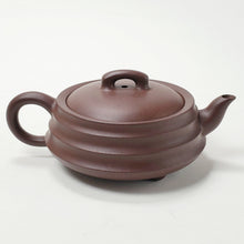Load image into Gallery viewer, Yixing Te Pin Purple Clay Teapot Bamboo Root Shape 140 ml