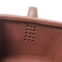Load image into Gallery viewer, YiXing Zi Sha Purple Clay Si Fang Han Wa Square Teapot 180 ml