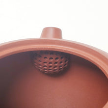 Load image into Gallery viewer, Yixing Xiao Hong Ni Small Red Clay Teapot Apple Shape 160 ml