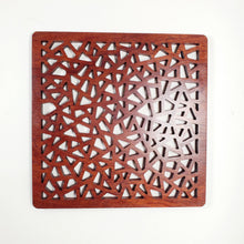 Load image into Gallery viewer, Tea Boat Tray Rectangular Huang Hua Li Hardwood Squre