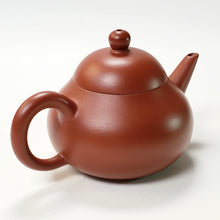 Load image into Gallery viewer, Chao Zhou Red Clay Teapot - Wen Dan Short Pear Straight Spout 100 ml