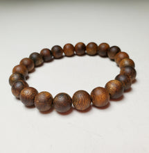 Load image into Gallery viewer, Natural Hai Nan Purple Qi Nan Agarwood Bead Bracelet 9 mm