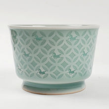 Load image into Gallery viewer, Teacup Porcelain- Long Quan Kiln Celadon Horse and Coin Style 80 ml