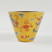 Load image into Gallery viewer, Teacup - Gold 24k Lined Double Dragon 65 ml