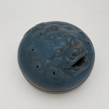 Load image into Gallery viewer, Blue Glazed Incense Burner - Pi Xiu