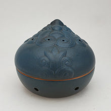 Load image into Gallery viewer, Blue Glazed Incense Burner - Pi Xiu