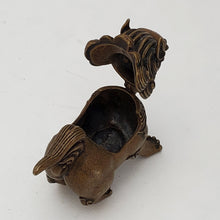 Load image into Gallery viewer, Copper Incense Burner - Fu Dog #3