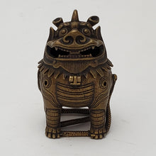 Load image into Gallery viewer, Copper Incense Burner - Fu Dog #1