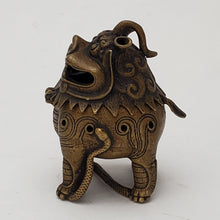 Load image into Gallery viewer, Copper Incense Burner - Fu Dog #1
