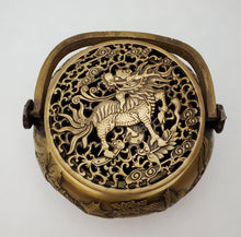 Load image into Gallery viewer, Incense Burner - Pine and Crane Copper