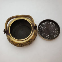 Load image into Gallery viewer, Incense Burner - Pine and Crane Copper