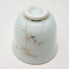 Load image into Gallery viewer, Teacup - Silver Lined Light Green Celadon Bamboo