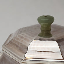 Load image into Gallery viewer, Hand Stamped Pure Silver Octagon Teapot 145 ml