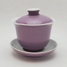Load image into Gallery viewer, Gaiwan - Lavender Glazed Porcelain 160 ml
