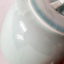 Load image into Gallery viewer, Banana Leaf Garden Window Light Celadon Tea Jar sm