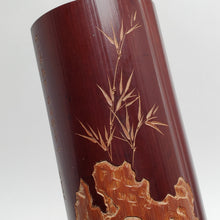 Load image into Gallery viewer, Tea Tool Set - Carved Aged Bamboo #3