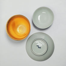 Load image into Gallery viewer, Gaiwan -  Pure Gold Lined Blue and White Porcelain 180 ml