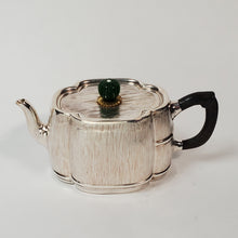 Load image into Gallery viewer, Pure Silver Teapot - Hai Tang Bamboo 120 ml