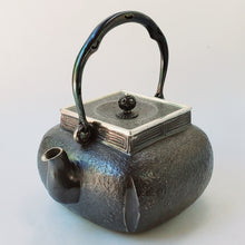 Load image into Gallery viewer, Pure Silver Tea Water Kettle - Fang Yuan 1100 ml