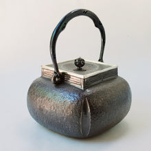 Load image into Gallery viewer, Pure Silver Tea Water Kettle - Fang Yuan 1100 ml