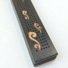 Load image into Gallery viewer, Hard Wood Incense Stick Burner and Holder in Bamboo Box Set - Multiple Cloud