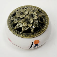 Load image into Gallery viewer, White Zen Ceramic Coil Incense Burner