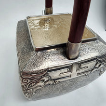 Load image into Gallery viewer, Pure Silver Tea-Water Kettle - Tao Tie 800 ml