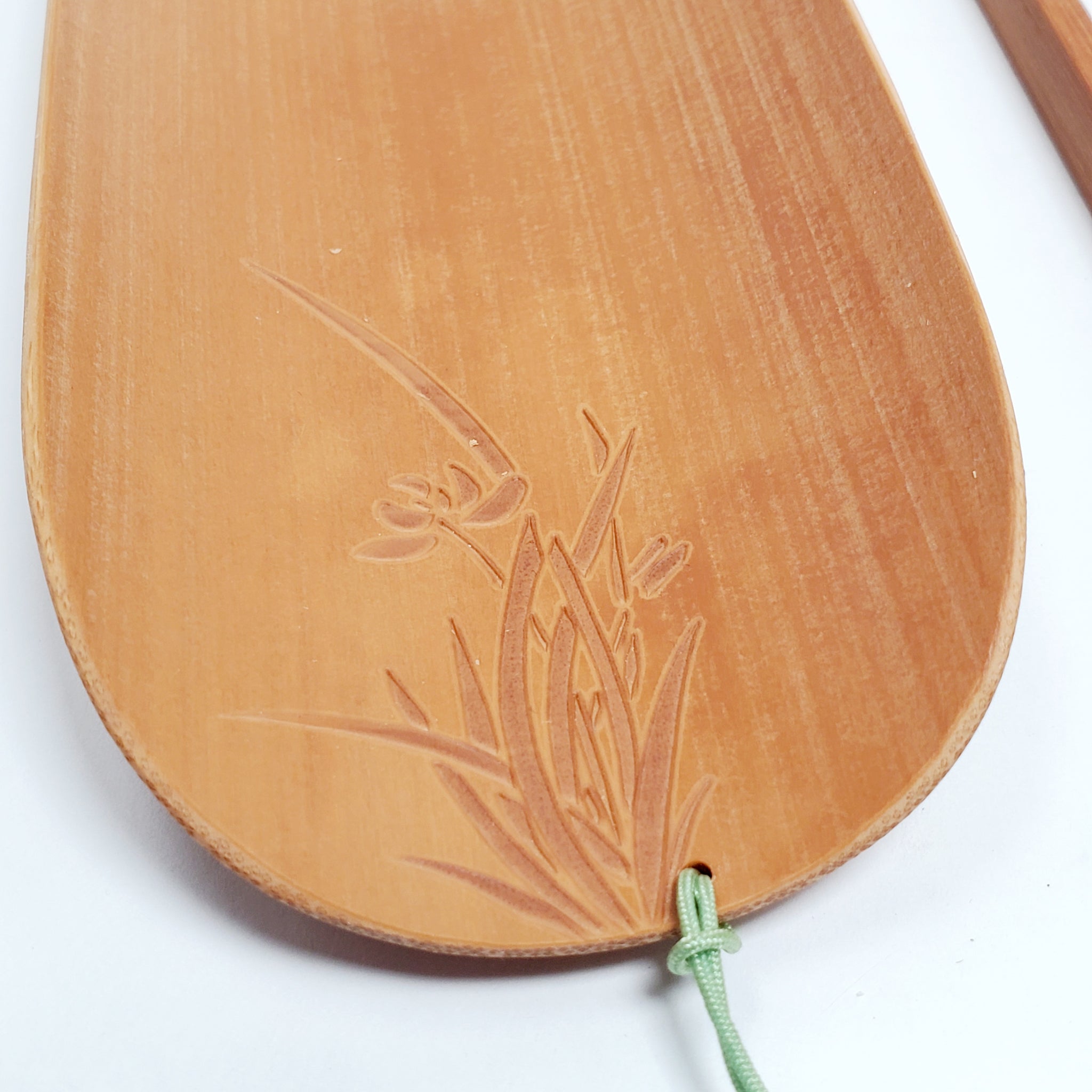 Tea Scraper Tea Tool Set - Bamboo Orchid Tea Scoop, Clip and Scraper – Tea Habitat