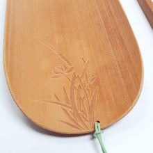 Load image into Gallery viewer, Tea Tool Set - Bamboo Orchid Tea Scoop, Clip and Scraper
