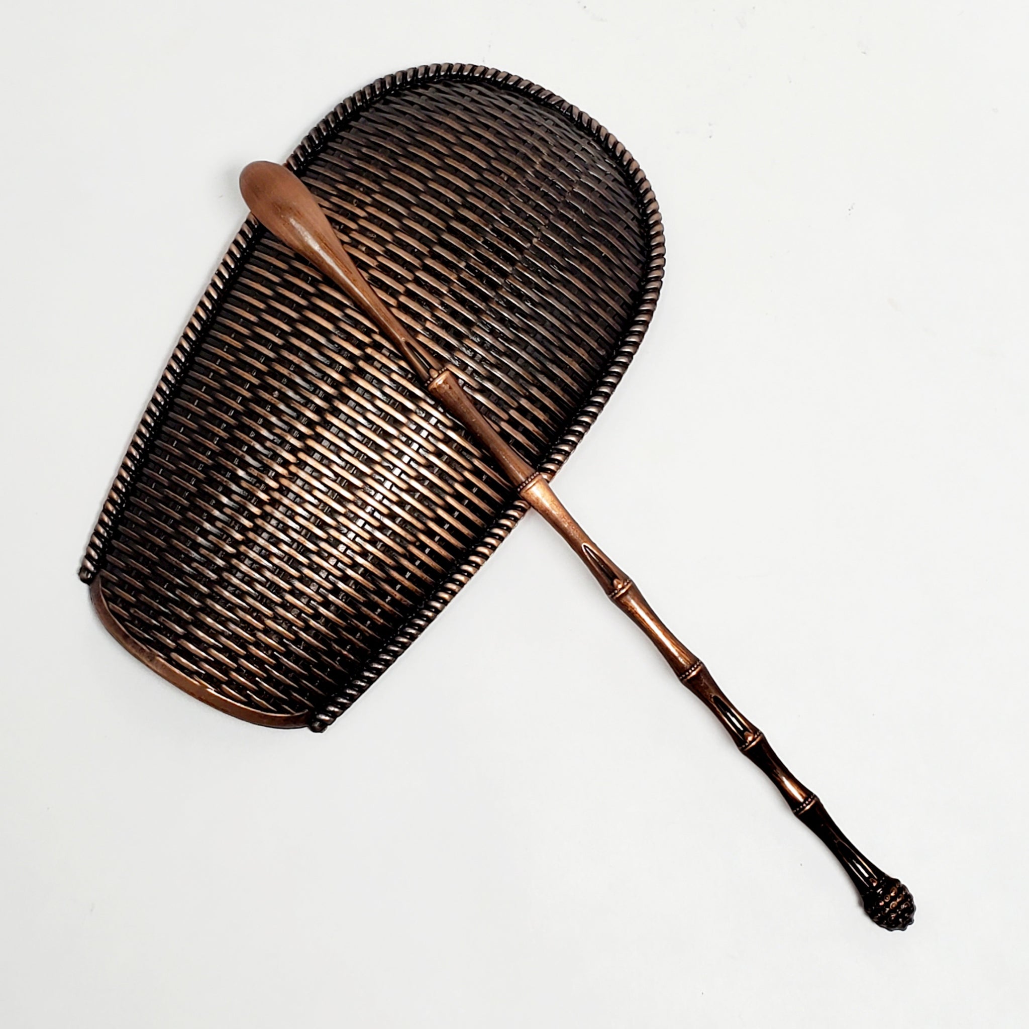 Tea Scraper Tea Tool Set - Red Copper Tea Scoop and Scraper – Tea Habitat