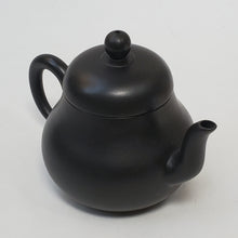 Load image into Gallery viewer, YiXing Zhuni Black Clay Si Ting Teapot 150 ml
