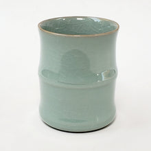 Load image into Gallery viewer, Celadon Cracked Glaze Bamboo Teacup 150 ml
