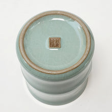 Load image into Gallery viewer, Celadon Cracked Glaze Bamboo Teacup 150 ml
